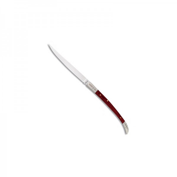 Couteau stylet pliant en stamina rouge manche 7 cm