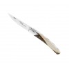 Couteau Le Thiers Pirou par GOYON-CHAZEAU, manche pistachier 12 cm, lame inox 12C27