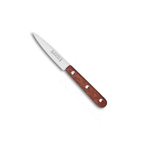 Couteau table La Fourmi - manche en bois de sapelli - lame inox 10 cm