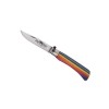 Couteau de poche Oldbear rainbow taille M manche Arc-en-ciel 11 cm