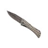 Couteau de poche Herbertz décor bambou inox 11 cm avec étui