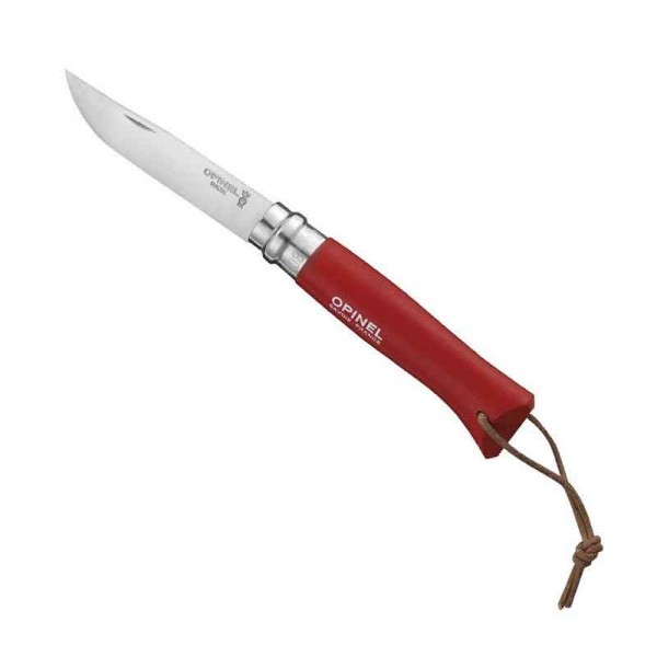 Couteau Opinel numéro 8 baroudeur rouge