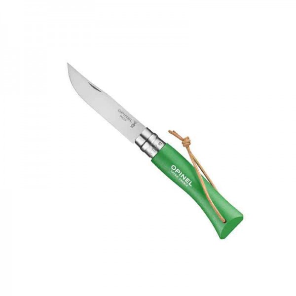 Couteau Opinel baroudeur numéro 7 vert prairie