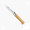 Couteau Opinel n° 8, manche en bois de chêne 11 cm et lame inoxydable