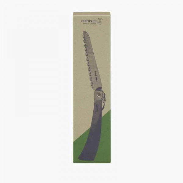 Couteau scie Opinel n° 18 inox en coffret carton, manche 24 cm.