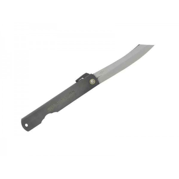Couteau Higonokami noir 9,5 cm | lame acier carbone