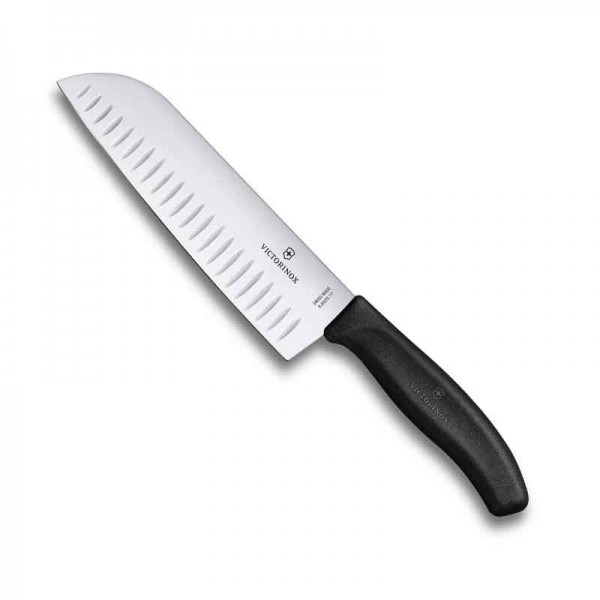 Couteau Santoku Victorinox Swiss Classic | lame alvéolée