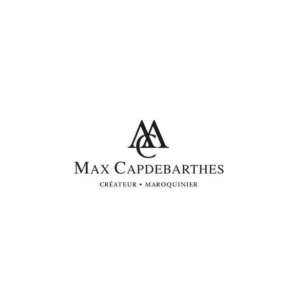 Etui en cuir Noir Salers Max Capdebarthes port horizontal et vertical  pour couteaux forts manche 12 cm