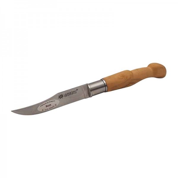 Couteau du Larzac en Buis | petit modèle basique, lame inox 12C27