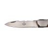 Couteau Franc-Maçon en bois d'Acacia, lame inox Z100CD17 de 8 cm, manche 12 cm