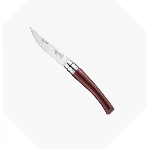 Couteau Opinel effilé en Padouk numéro 8