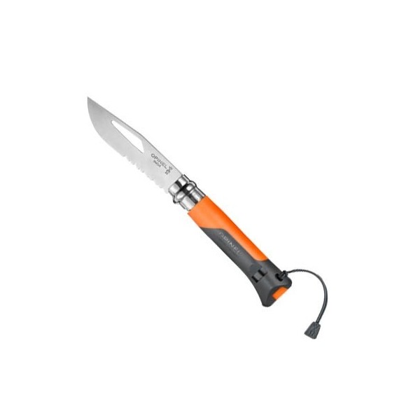 Couteau Opinel Outdoor Orange numéro 8 lame inox