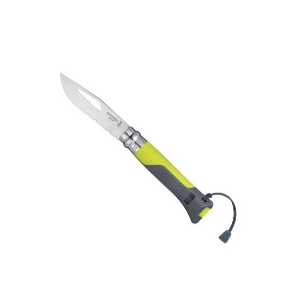 Couteau Opinel Outdoor vert numéro 8 lame inox