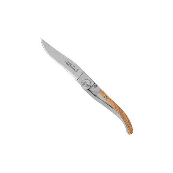 Couteau LAGUIOLE C. DOZORME Liner Lock 11,5 cm | lame inox et bois d'Olivier