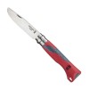 Couteau Opinel Outdoor Junior rouge numero 7 lame inox