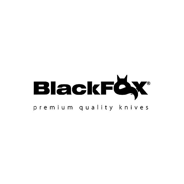 Couteau de poche 1 main BlackFox Zytel noir mousqueton 10,5 cm