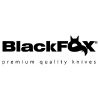 Couteau de poche 1 main BlackFox Zytel noir mousqueton 10,5 cm