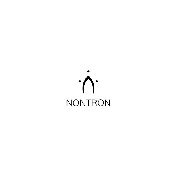 Etui en cuir de poche housse fauve pour Couteaux Nontron numéro 25 (logo Nontron)